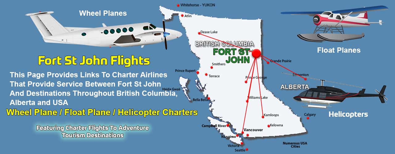 Fort St John BC Air Charter Directory